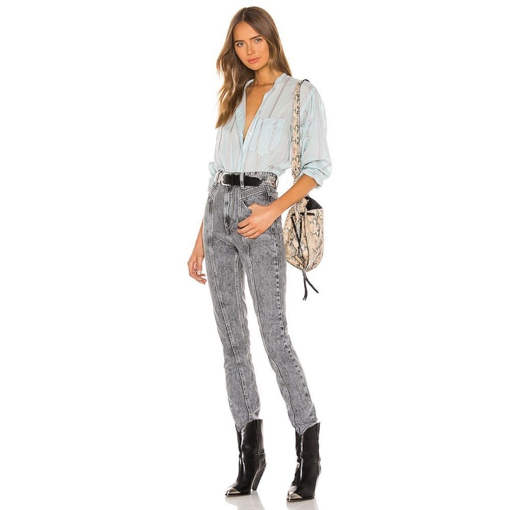 Isabel Marant Etoile Hominy high waist Jeans FR40